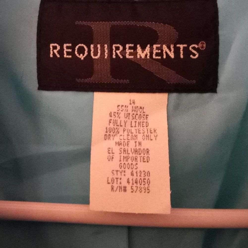 Requirements Jacket  - Picture 2 of 5